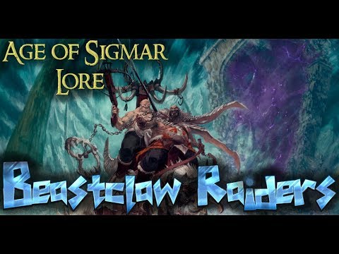 Age of Sigmar Lore: Beastclaw Raiders