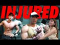 NAGBUHAT KAHIT INJURED! | NAGLALARO SI MADAM SA GYM