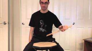 Moeller Traditional Exercise 1 (matched grip)