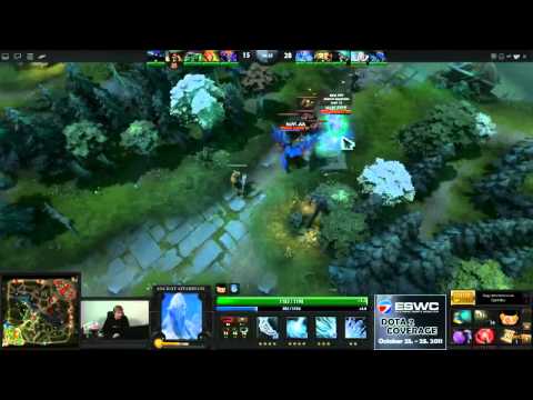 Na`Vi vs EHOME @ ESWC 2011 Dota 2 FINAL Game 2