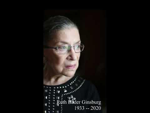 In Loving Memory Of Ruth Bader Ginsburg