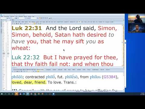 Word Study - Agape \ Phileo, Peter and Jesus Talk - Endrias and Marcus