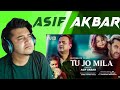 Reacting to Tu Jo Mila | Cover | Lyric Video | Asif Akbar | Tribute to KK | Pritom | Munir