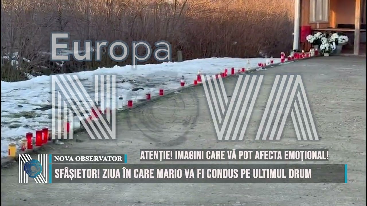 SFÂȘIETOR! ZIUA ÎN CARE MARIO VA FI CONDUS PE ULTIMUL DRUM
