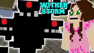 Minecraft: WITHER STORM (MUTANT WITHER TAKES OVER MINECRAFT!) Custom Command