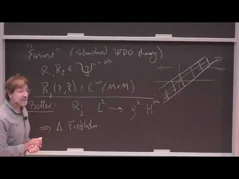 Geometric microlocal analysis lecture 2 (Rafe Mazzeo)