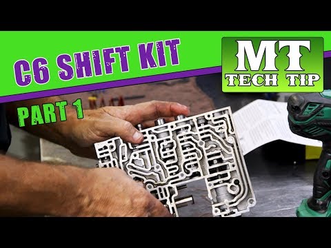 Ford C6 Valve Body Shift Reprogramming Kit Pt1