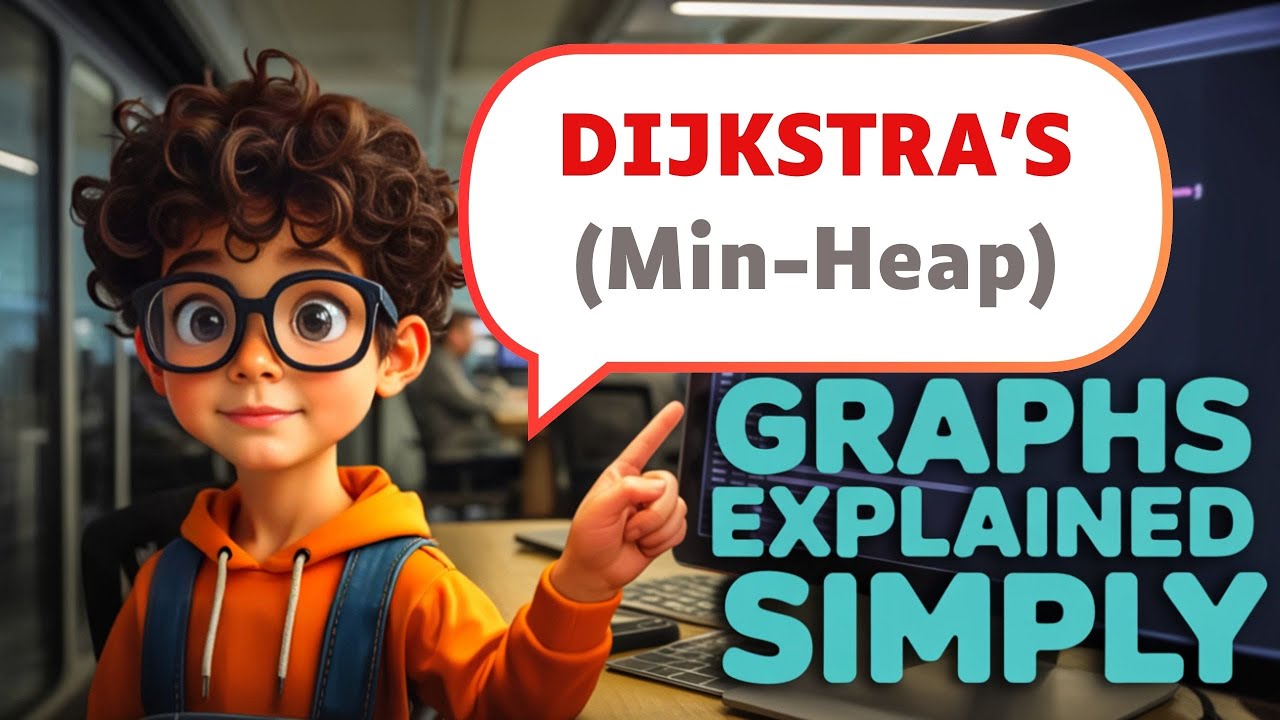 DIJKSTRA'S | MIN-HEAP | PRIORITY QUEUE |