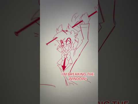 WHAT HAVE I DONE I CAN'T #hazbinhotel #hazbinhotelart #alastor #animation #memes