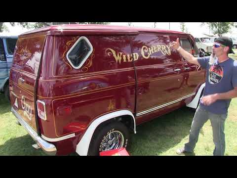 Wild Cherry 1975 Chevy Van. Rescued. The Story.
