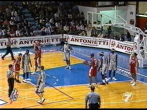Serie A 2002/'03 Fabriano Basket - Scavolini Pesaro 77-91