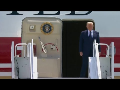 Trump left Turkey on older Air Force One as a security decision