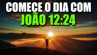 Oração Da Manhã Com João 12:24 | Poderosa Oração De Entrega E Fruto Espiritual