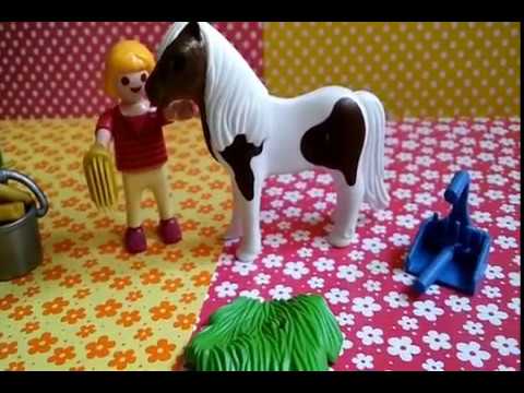 PLAYMOBIL Girl with Pony Playset