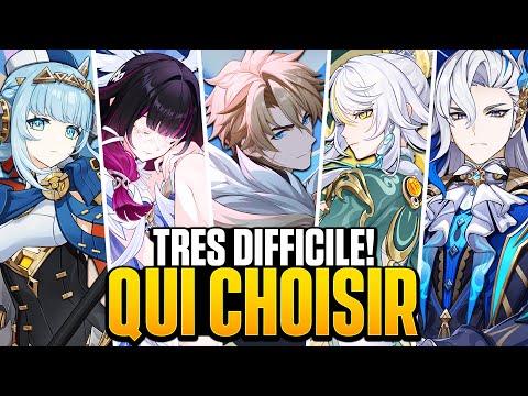 BIEN CHOISIR SON 5★ ! Columbina, Zibai, Ineffa, Neuvillette ou VARKA (Genshin Impact 6.3)