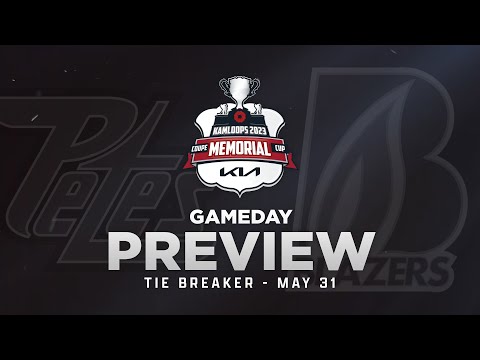 Memorial Cup Tie-Breaker Preview - Blazers vs. Petes
