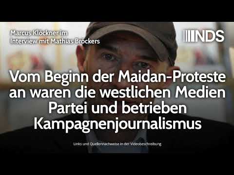 Mathias Bröckers: Vom Beginn der Maidan-Proteste an waren die westlichen Medien Partei