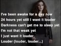 katy b louder -lyrics 