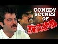 Comedy Scenes of Anil Kapoor & Johnny Lever | Tezaab | Bollywood Movies | Jukebox
