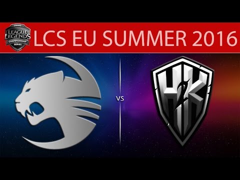 [LoL Highlights] ROC vs H2k Game 1 | LCS EU Summer 2016 (01.07.2016) - Team ROCCAT vs H2k-Gaming