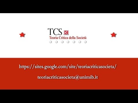 TCS | Fabio Frosini - Gramsci sulla filosofia del diritto di Hegel