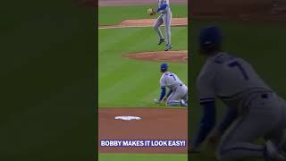 A Bobby Witt Jr. defensive gem to start your day! ????