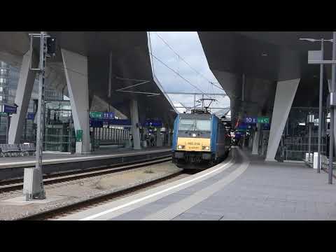 Wien Hauptbahnhof: train IR 143 "Transilvania" to Cluj Napoca
