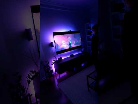 RGB to the next level 😍 Govee TV Backlight 3 Lite #gifted