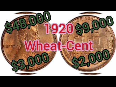 1920 wheat penny worth $48,000. #coins
