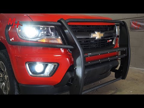 ARIES Pro Series Grille Guard On A 2018 Chevy Colorado