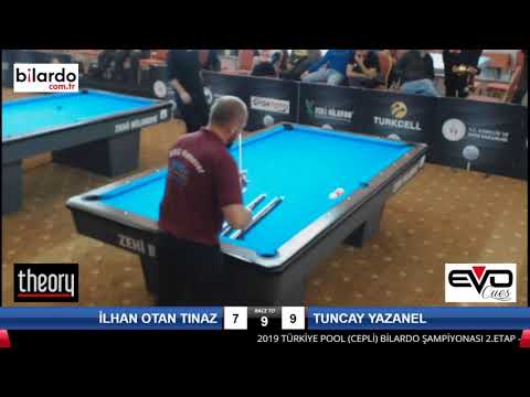 İLHAN OTAN TINAZ & TUNCAY YAZANEL Bilardo Maçı - 