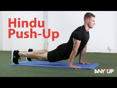 Hindu Push Up Bodyweight Training Exercise