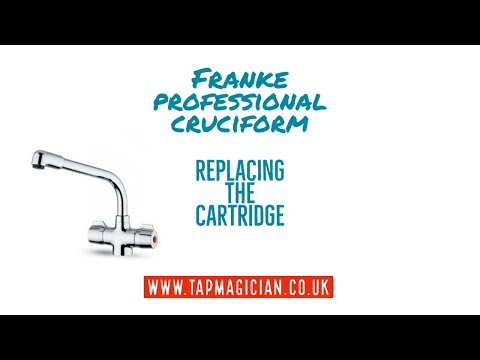 Franke professional cruciform - replacing the cartridge / valve,repairing dripping tap @tapmagician