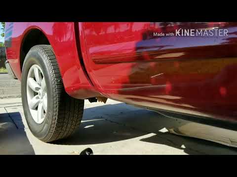 How to install Side Step Rails Nerf Bars On Nissan Titan Crew Cab Black