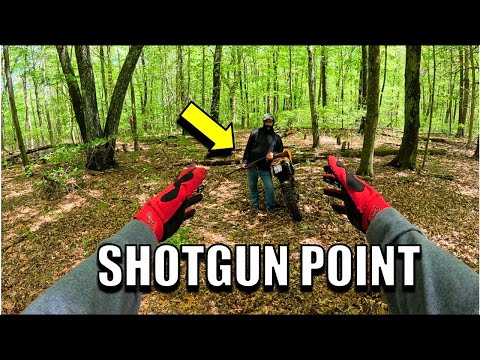 My Neighbor Shot Me? ( while dirt biking )