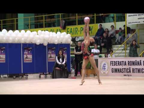 Alexandra Piscupescu CS Olimpia Bucuresti Ball Cupa Romaniei 2015