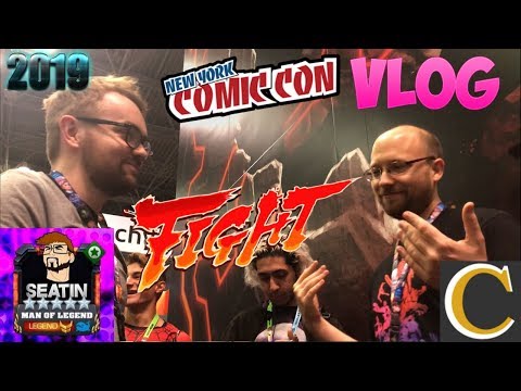 NYCC VLOG 2019! Seatin and Brian Finally Fight! - Marvel Contest of Champions