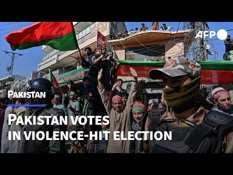 Pakistan votes in violence-hit election with Imran Khan in jail | AFP