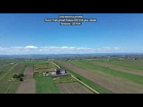 Investitie | Teren Intravilan 36977 mp de Vanzare  E85, Intrarea in Municipiul Suceava | 80 ml Front | Acces E85 | Utilitati si Infrastructura Proprie — Video