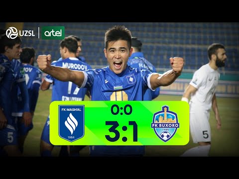Superliga. Pley-off. Mash’al - Buxoro bahsida sodir bo‘lgan xavfli vaziyatlar (Highlights)