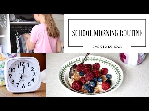 SCHOOL MORNING ROUTINE | Back to School