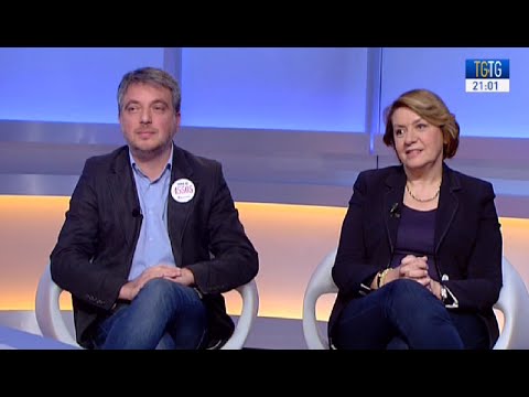 Caterina Chinnici e Marco Guadagnino ospiti di TGtg - Telegiornali a confronto del 23 ottobre 2015