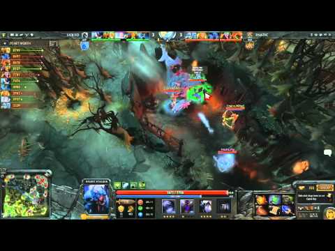 Fnatic EU vs Team Liquid Game 2 Quarterfinal DOTA 2 Champions League TobiWan & Clairvoyance