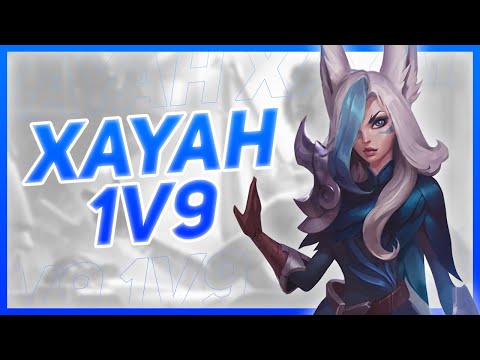 HOW TO 1 V 9 ON XAYAH EVERY GAME!!! ONLY XAYAH YOU NEED TO SEE!? SEASON 11 XAYAH DECIMATION!!