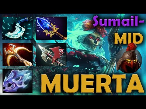 MUERTA MID Sumail - [Dota 2 Replay] 7.39e