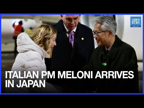 Italian PM Meloni arrives in Japan to boost ties with counterpart Takaichi