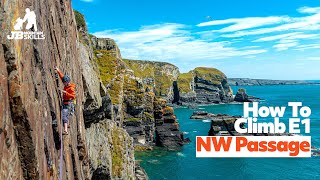 How to Climb E1, a bit of climbing and chat on North West Passage E1 5b.