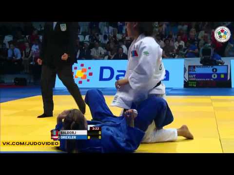 2013 Grand Slam Moscow (-63kg Bronze) DREXLER Hilde (AUT) - BALDORJ Mungunchimeg (MGL)