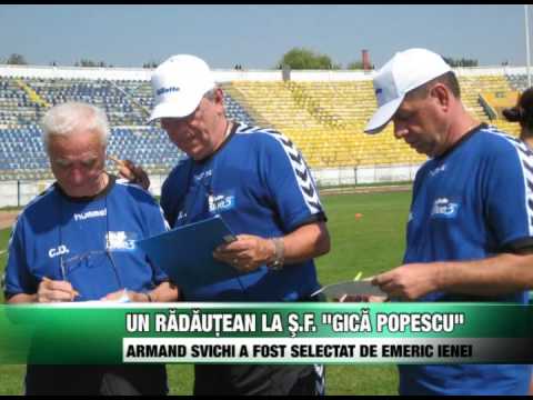 Sport Un radautean la SF Gica Popescu