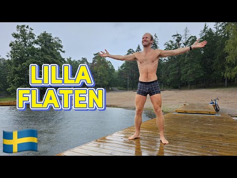 Nice SWIM in Flaten Lake * Lilla Flatenbadet #107